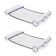 Premium Fabric Pool Hammock White - FUNBOY